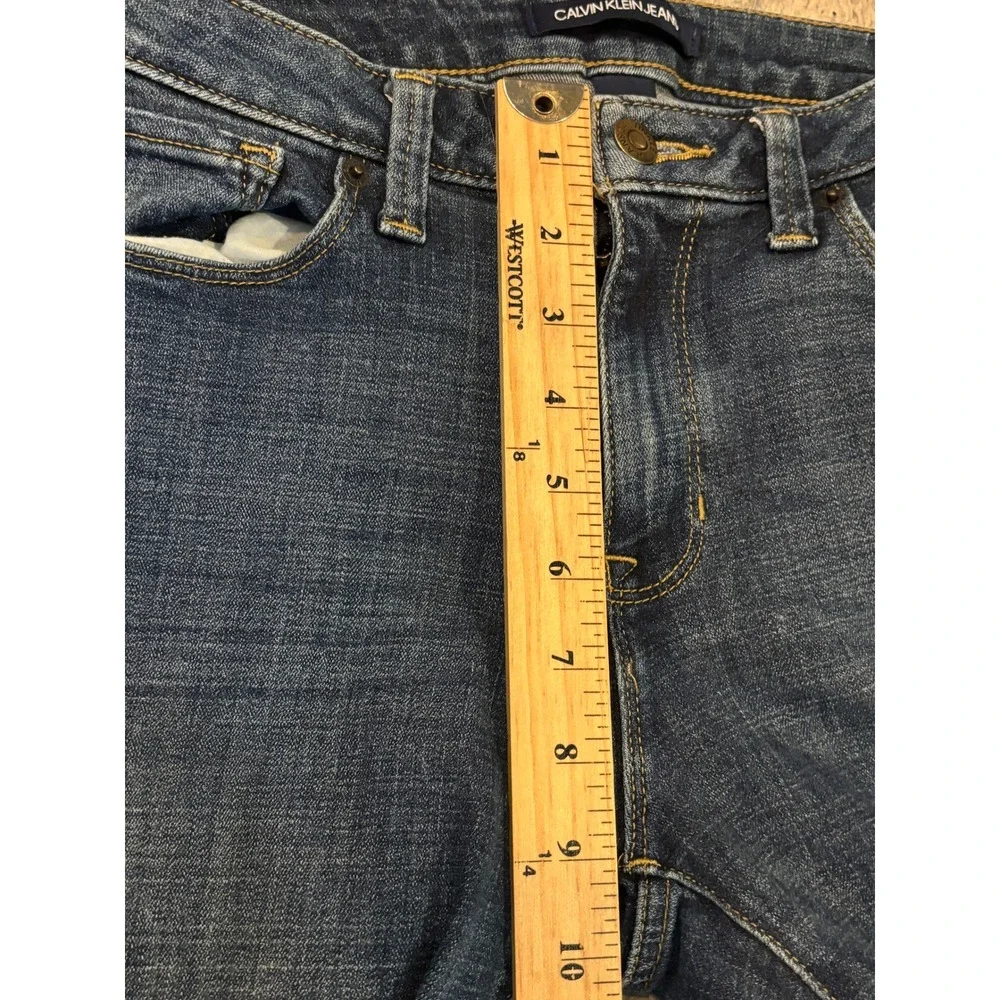 Calvin Klein Jeans Womens Size 6 Medium Wash Skinny Denim Blue Jeans 1345304